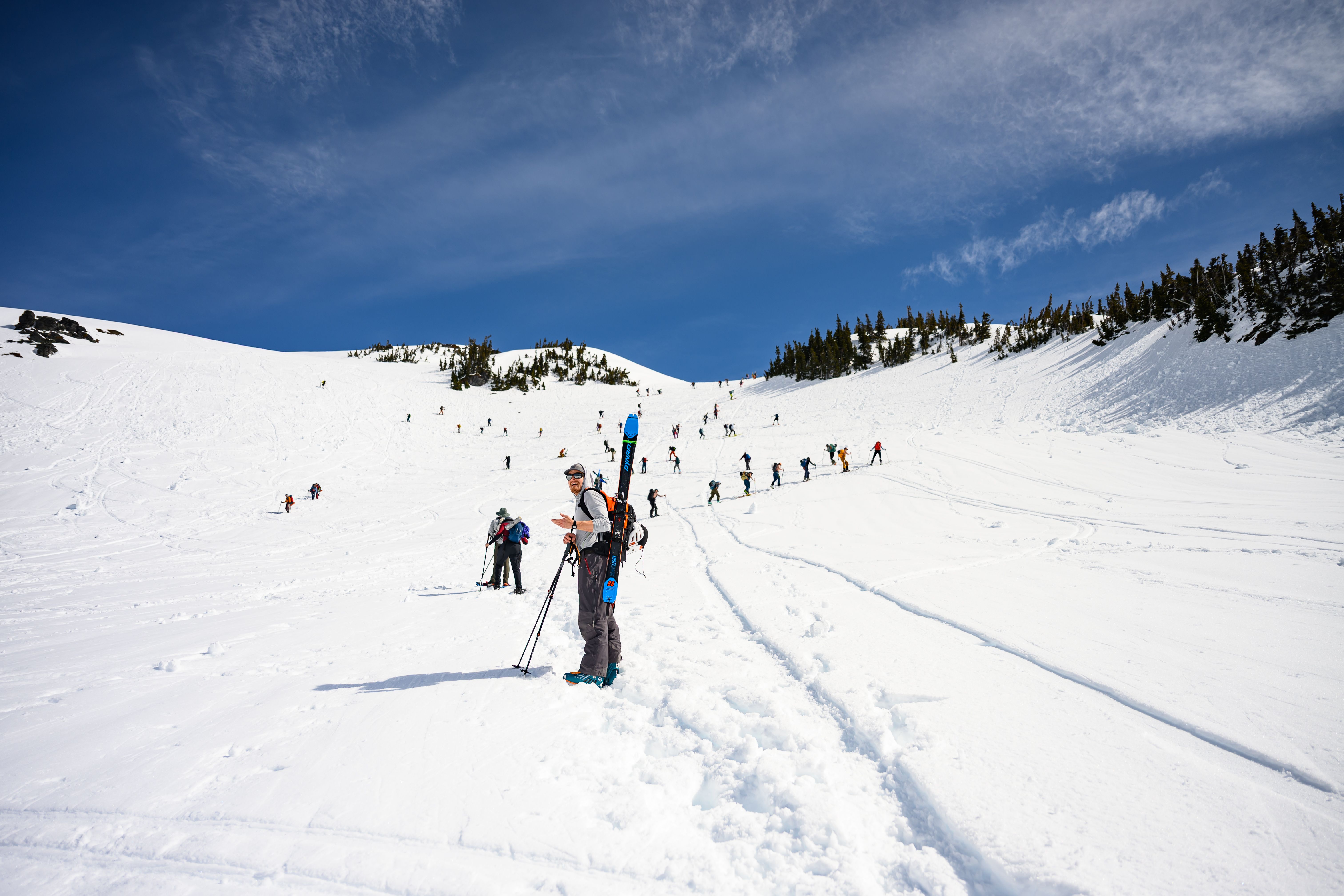 A long day on the Muir Snowfield!